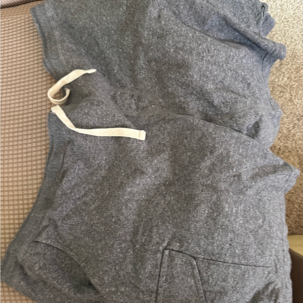 Todd Snyder Champion Gray cargo shorts (tie waist)